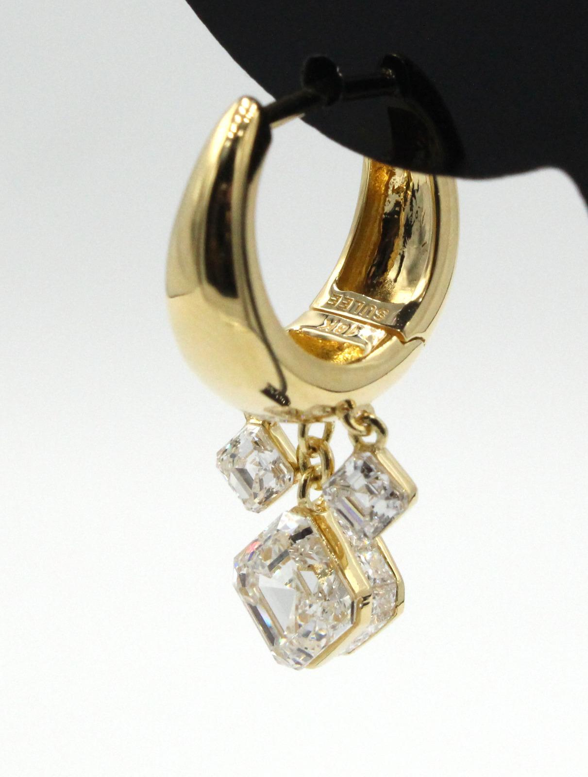 ONE-OF-A-KIND 9.5MM TRIO LINA HOOP