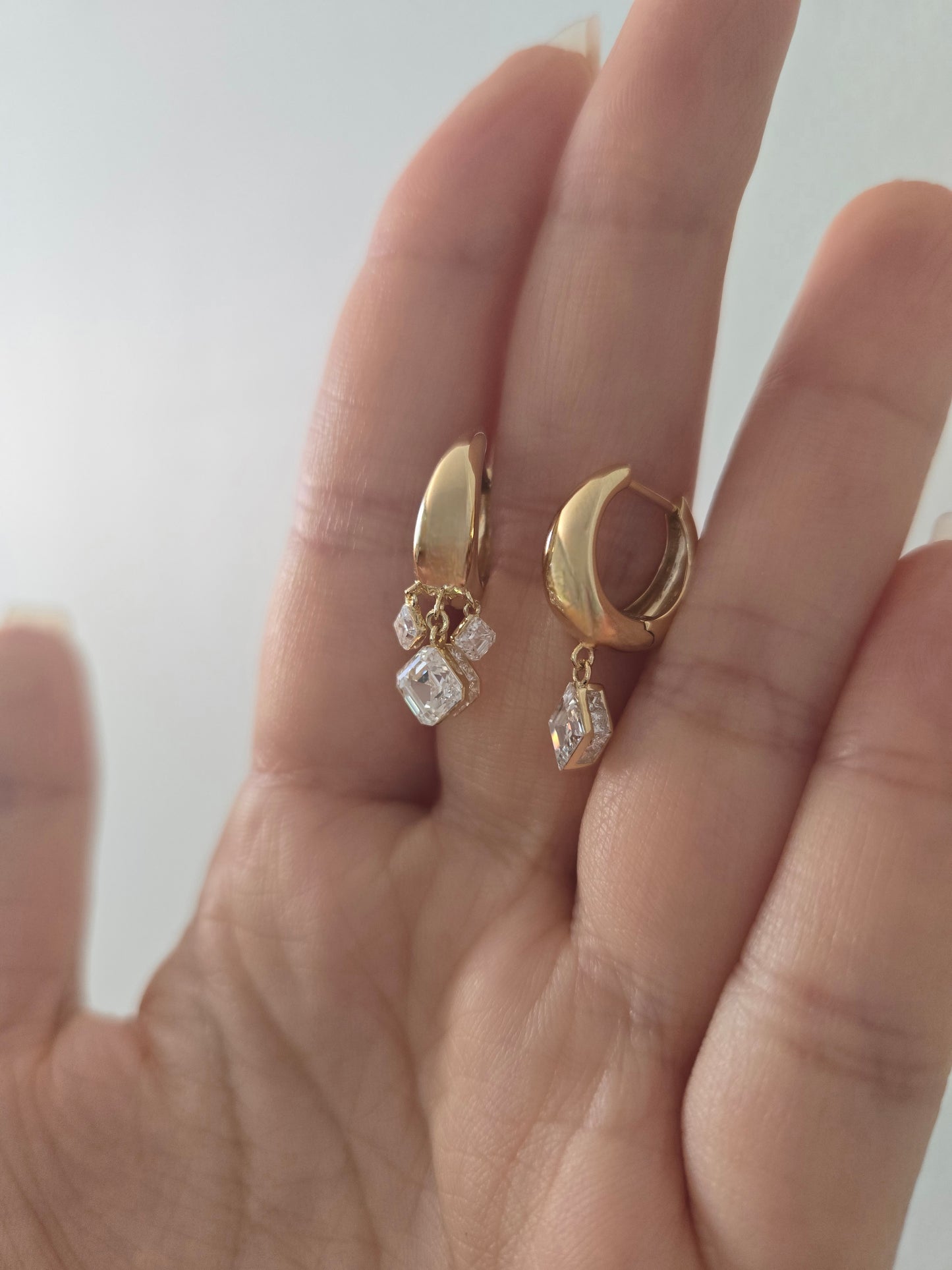 9.5MM LOZENGE LINA HOOP