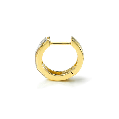 9.5MM FLOATING BAGUETTE HOOP