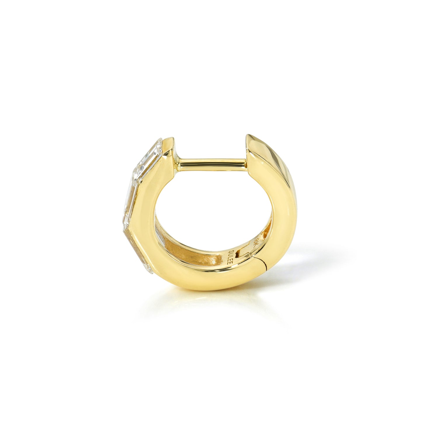 8MM FLOATING BAGUETTE HOOP