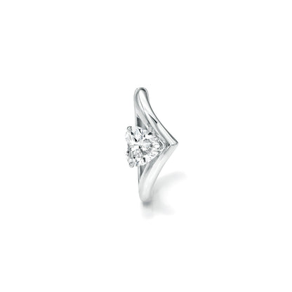HEART DIAMOND VIV HOOP