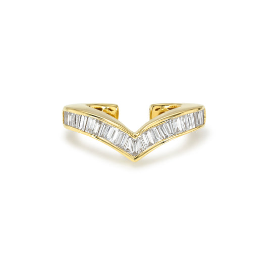 BAGUETTE DIAMOND VIV BOLD CUFF